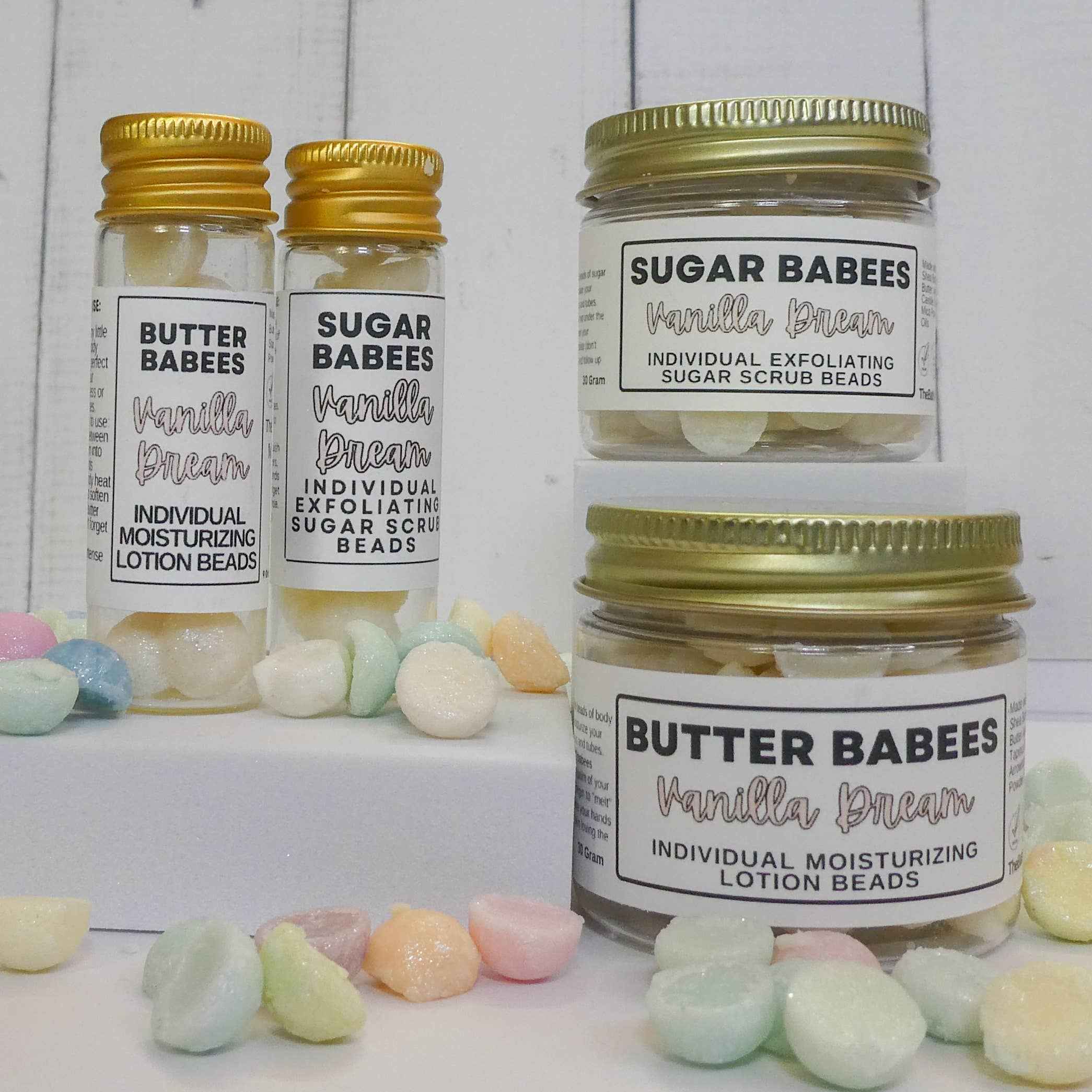 Vanilla Dream Butter Babees Lotion Beads