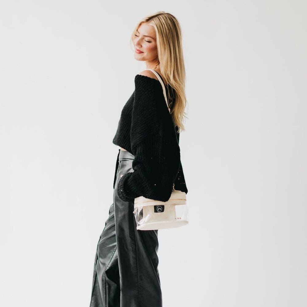 Carissa Clear Crossbody