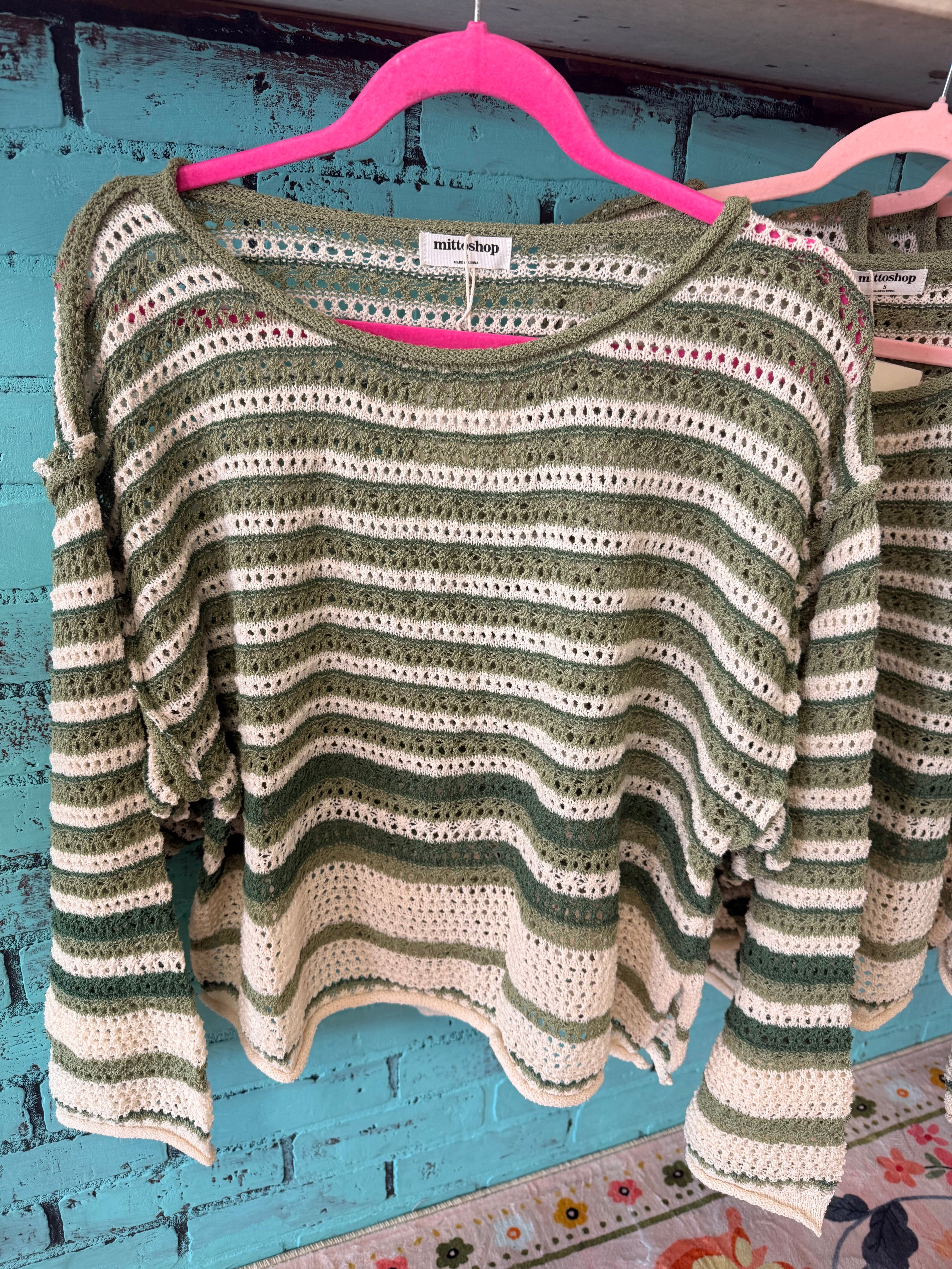 SAGE KNIT SWEATER
