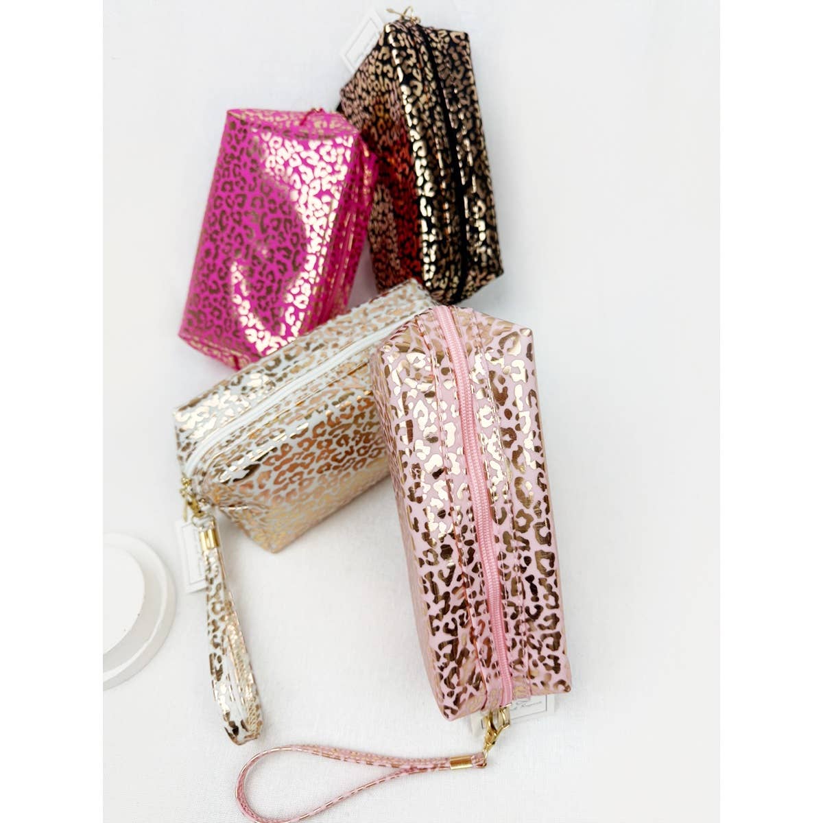 Leopard Pattern Cosmetic Bag