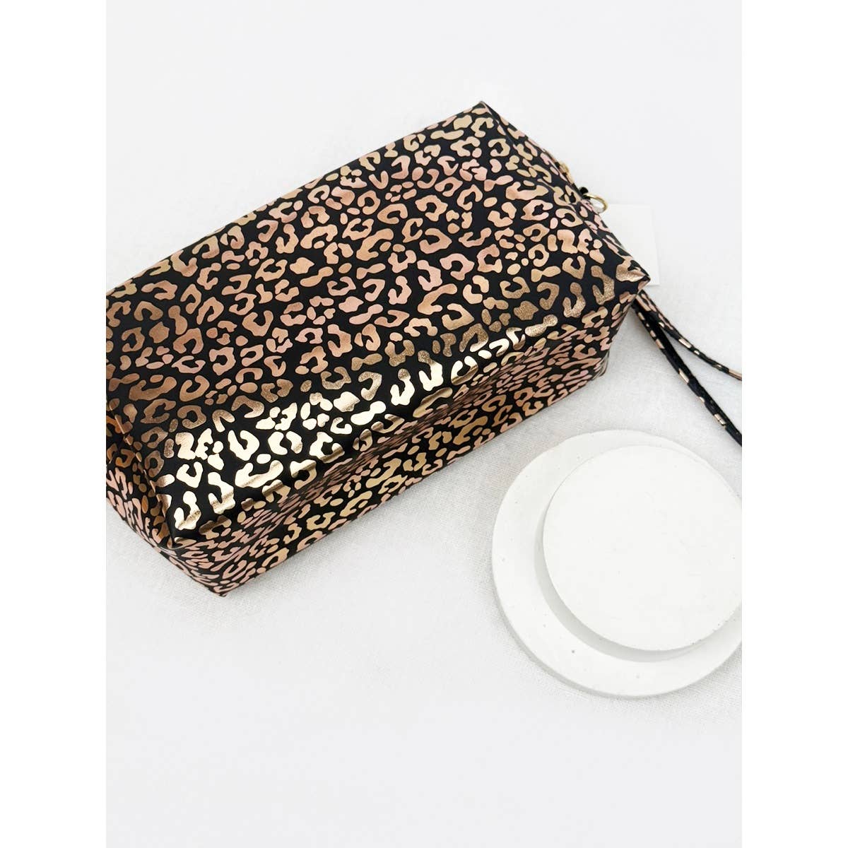 Leopard Pattern Cosmetic Bag
