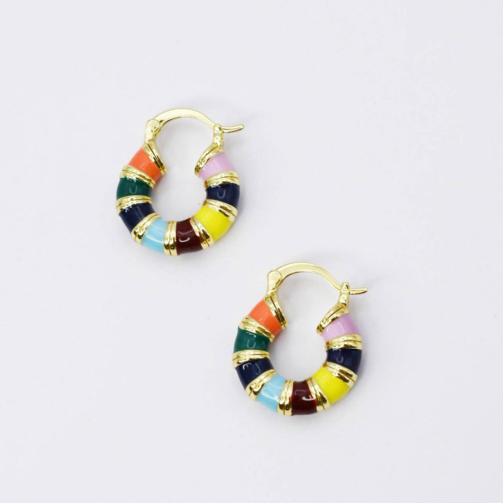 Fiesta Gold Hoop
