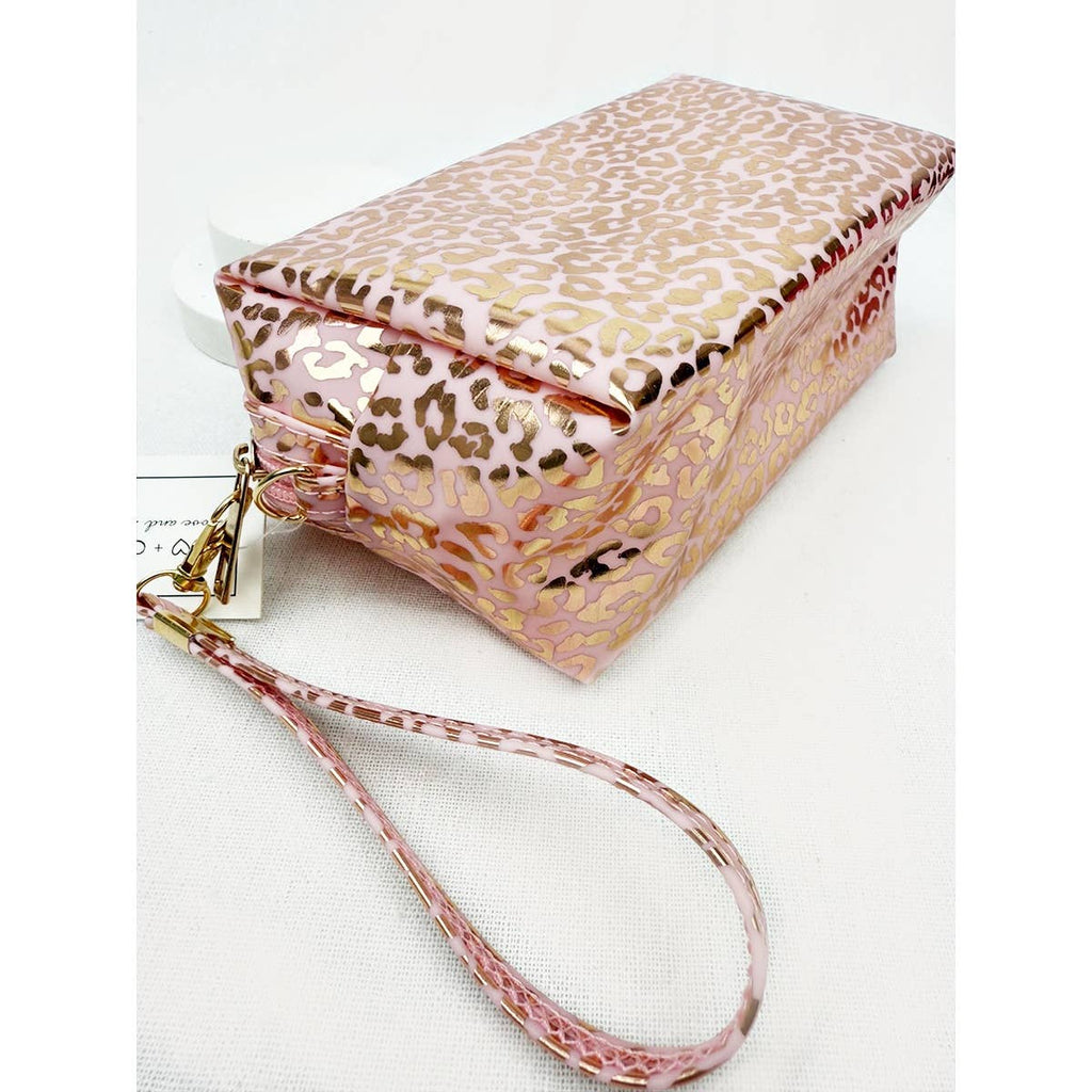 Leopard Pattern Cosmetic Bag