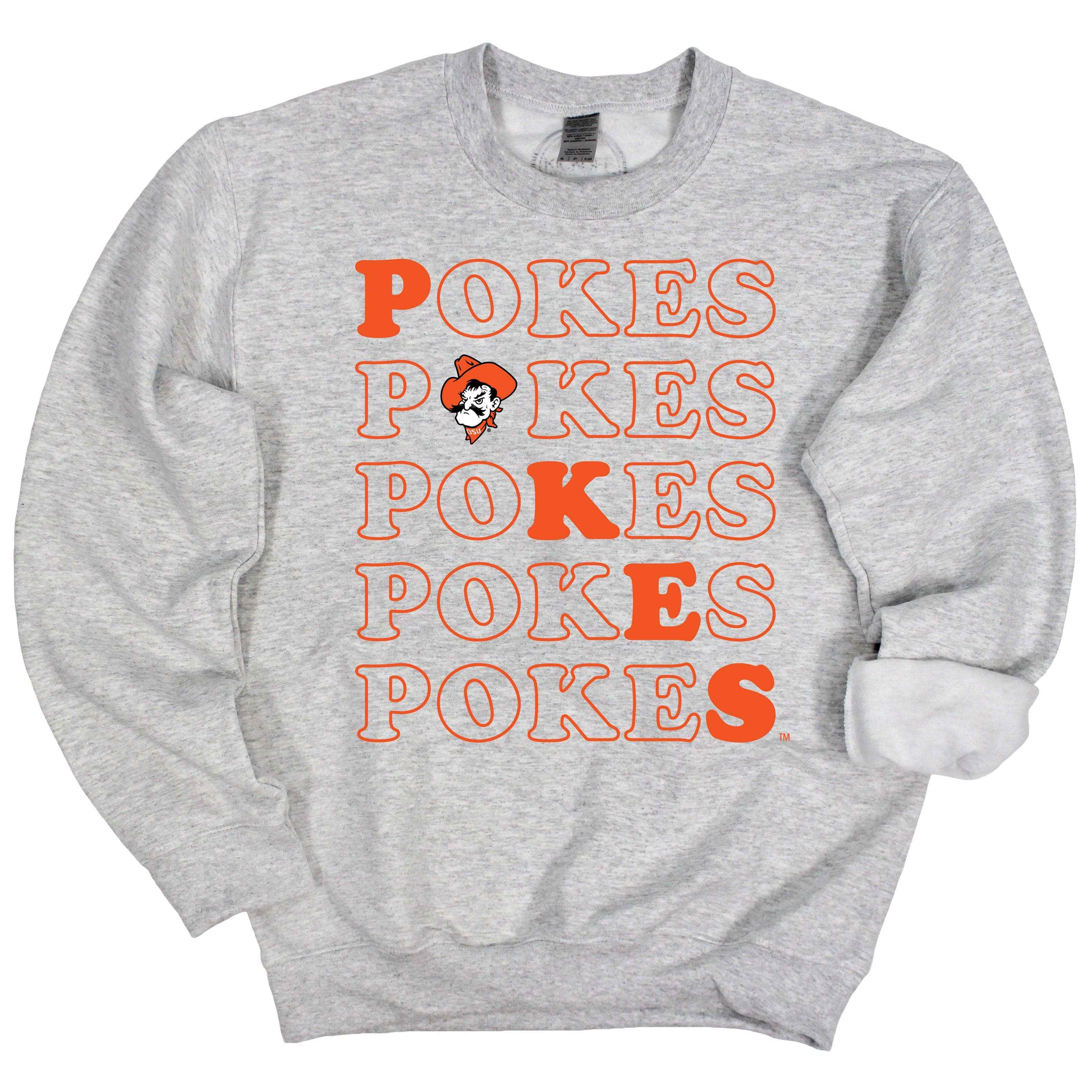 Oklahoma State Pokes Crewneck Fleece