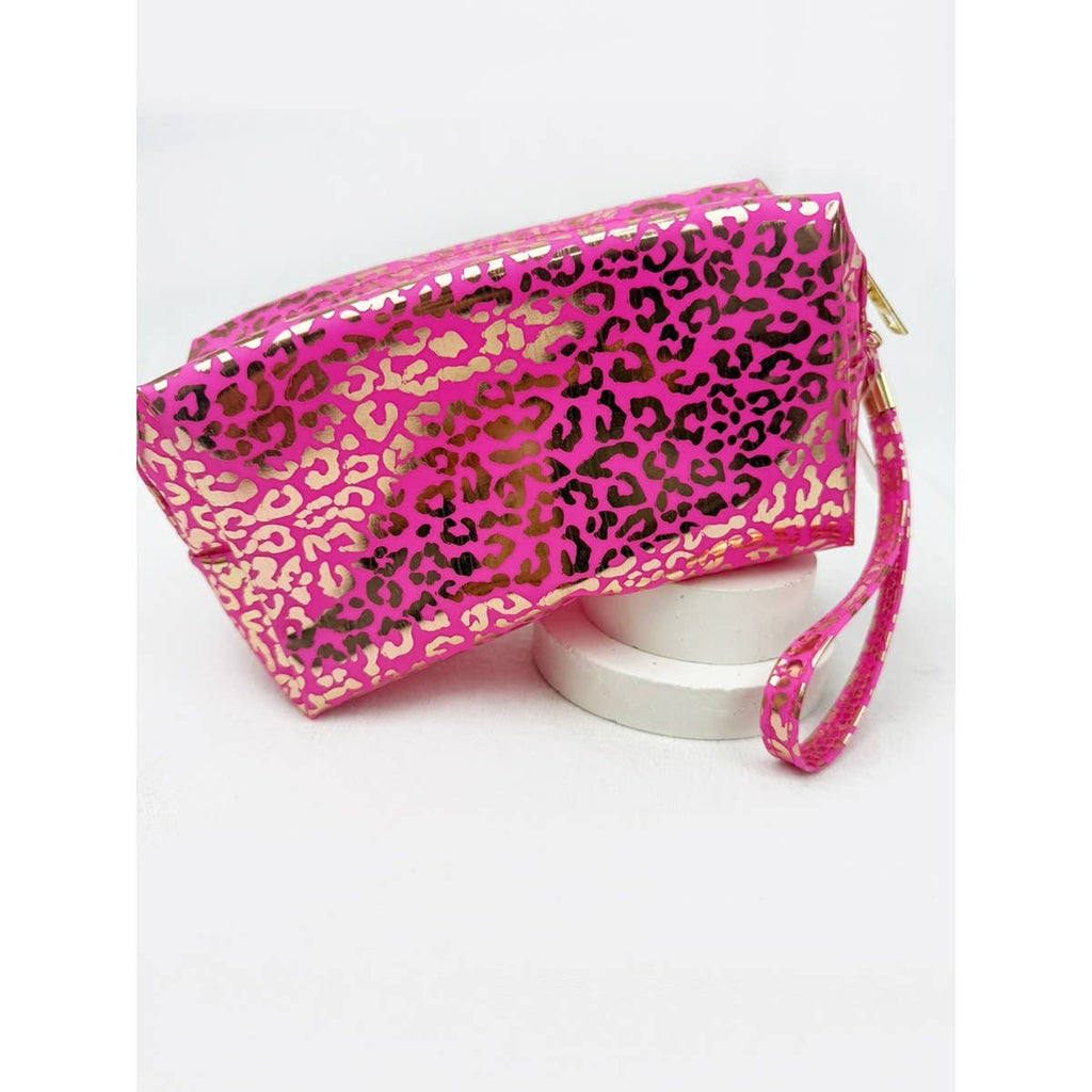 Leopard Pattern Cosmetic Bag