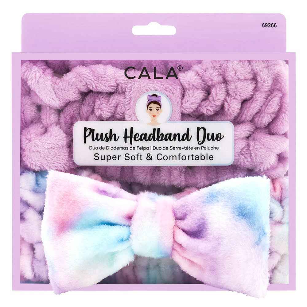 2PCS - Plush Headband Duo