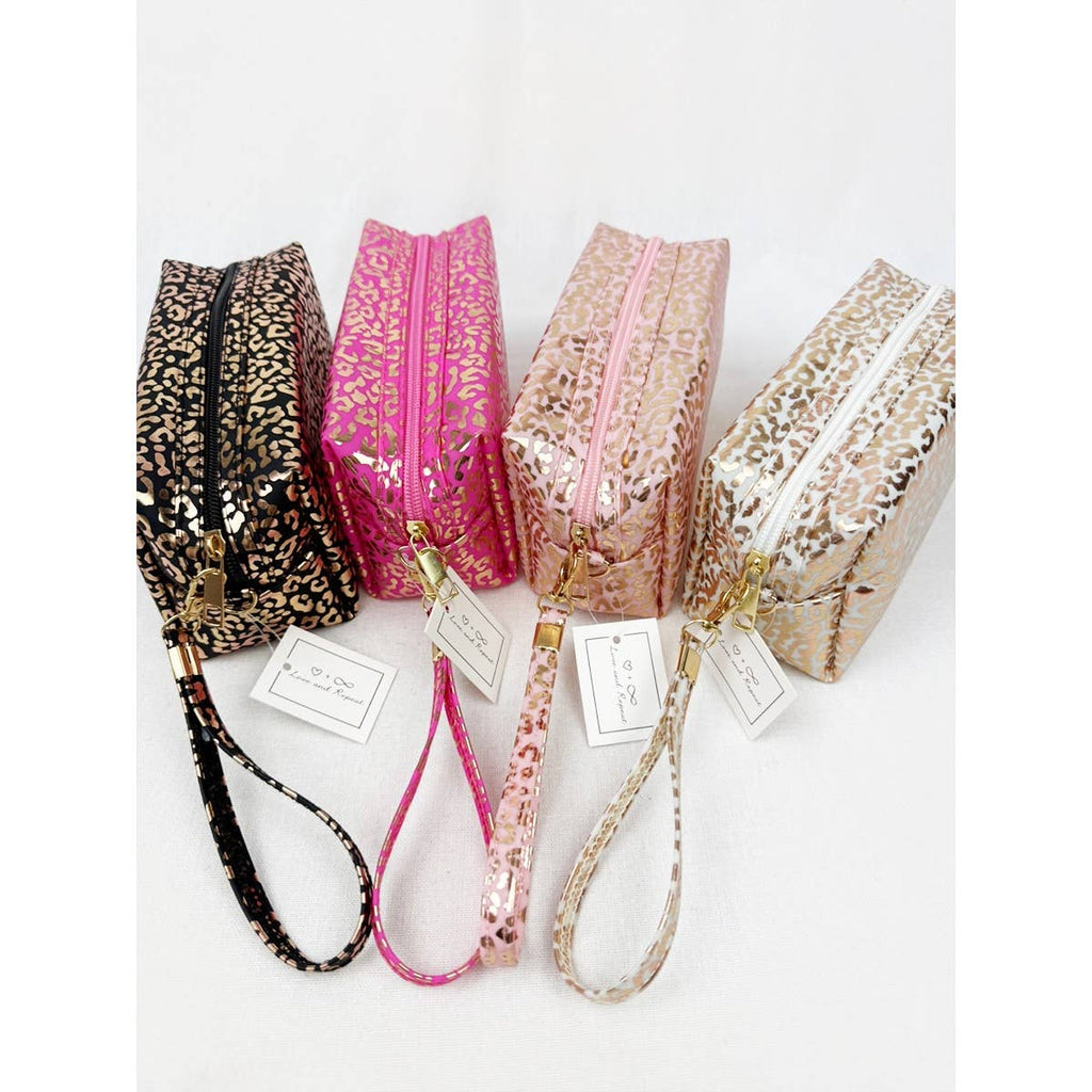 Leopard Pattern Cosmetic Bag