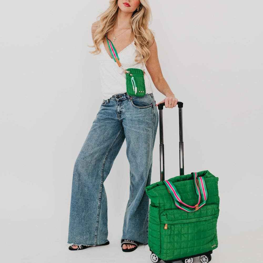 Tenley Quilted Tote Roller Bag Wholesale