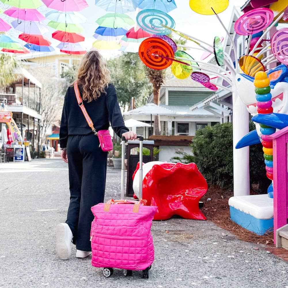 Tenley Quilted Tote Roller Bag Wholesale