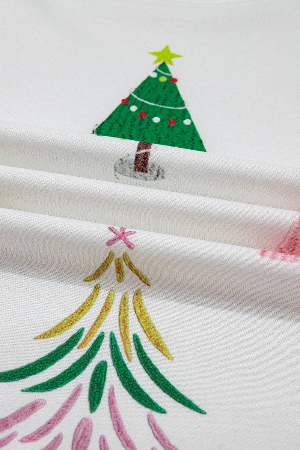 Christmas Tree Top and Shorts Pajama Set