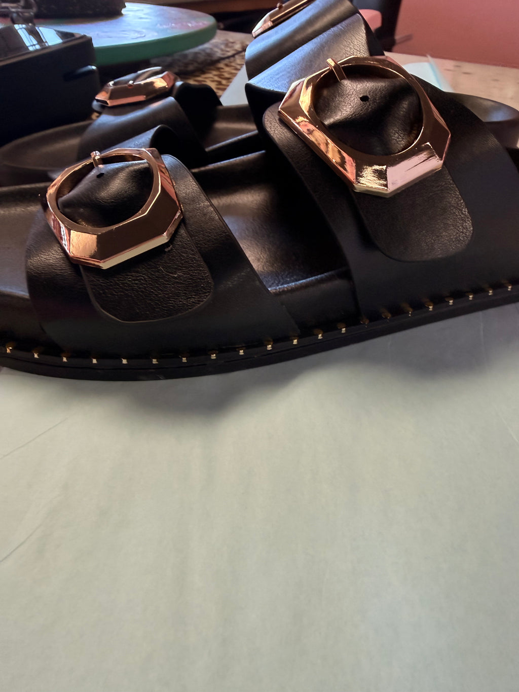 DOUBLE BUCKLE BLK/SOFT