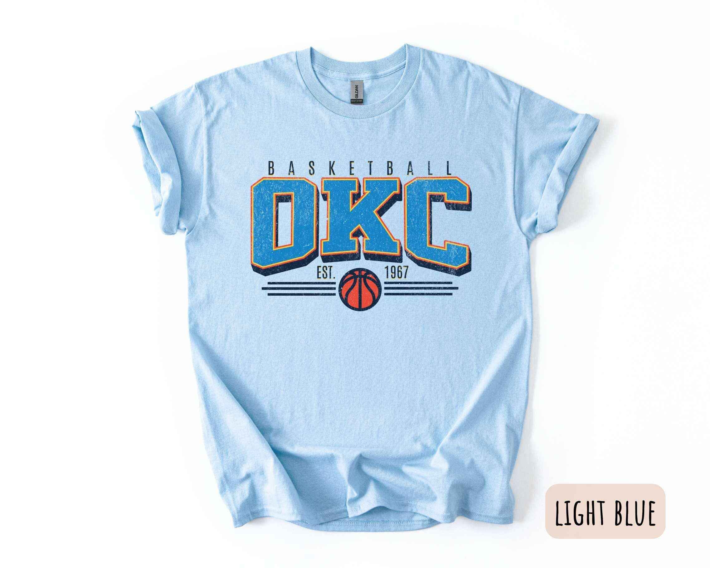 Vintage Oklahoma City Thunder Crewneck Sweatshirt