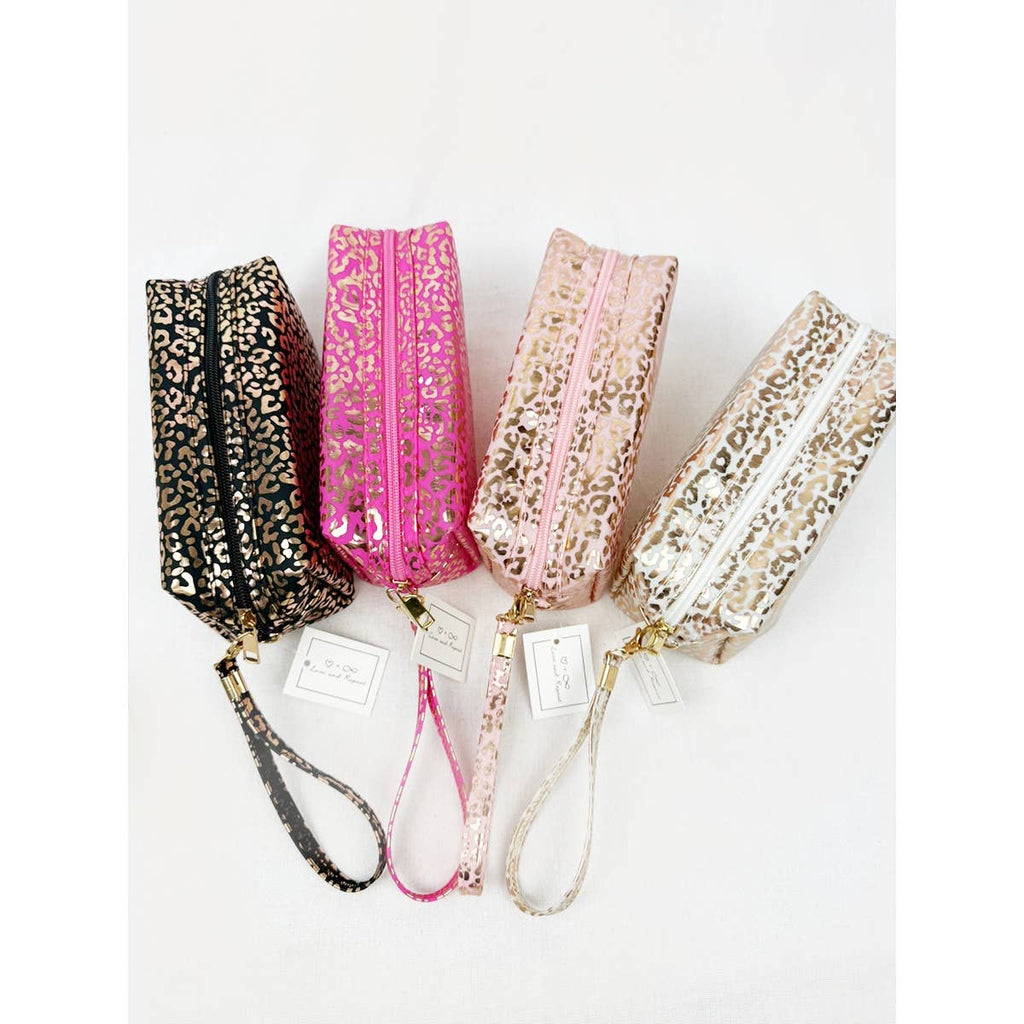Leopard Pattern Cosmetic Bag