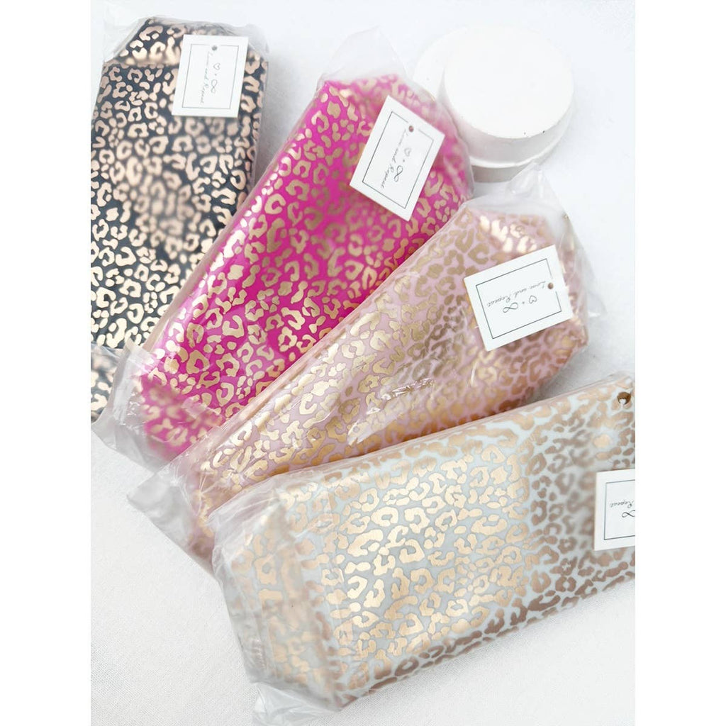 Leopard Pattern Cosmetic Bag