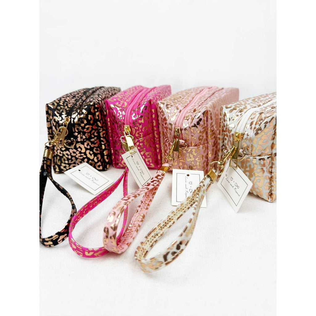Leopard Pattern Cosmetic Bag