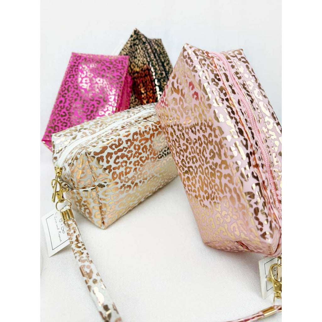 Leopard Pattern Cosmetic Bag