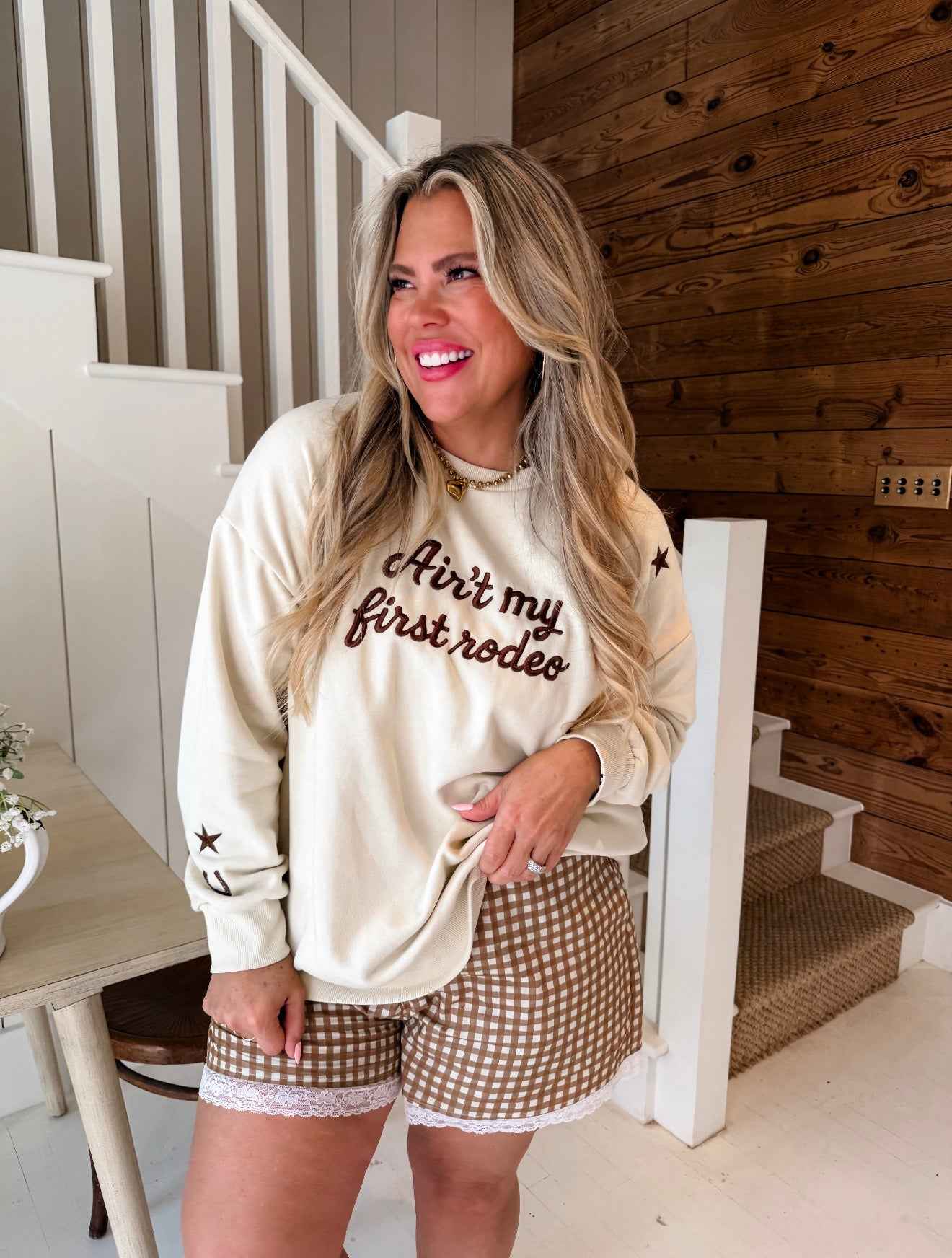 RODEO CREWNECK PULLOVER