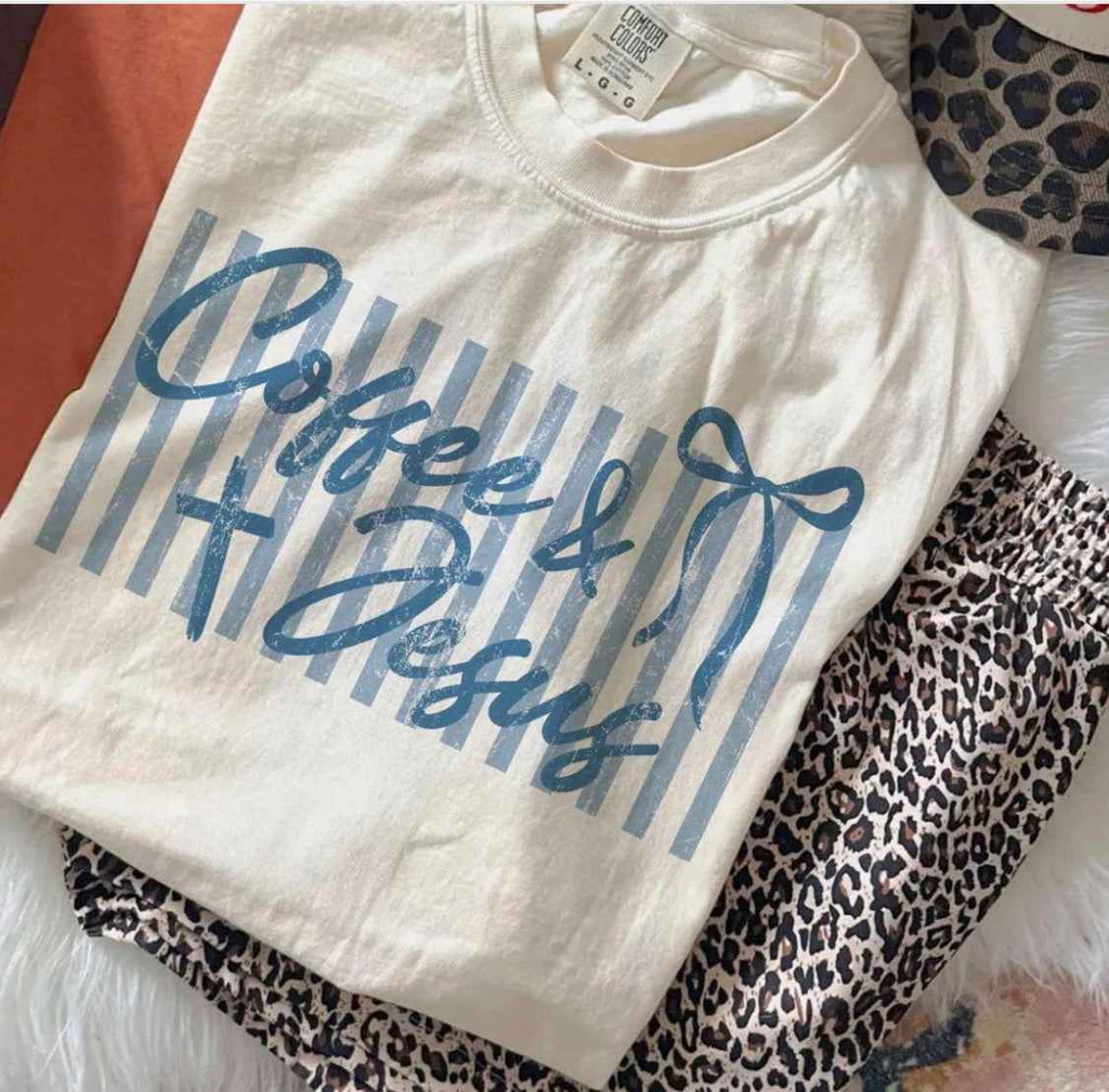 COFFEE AND JESUS TEE