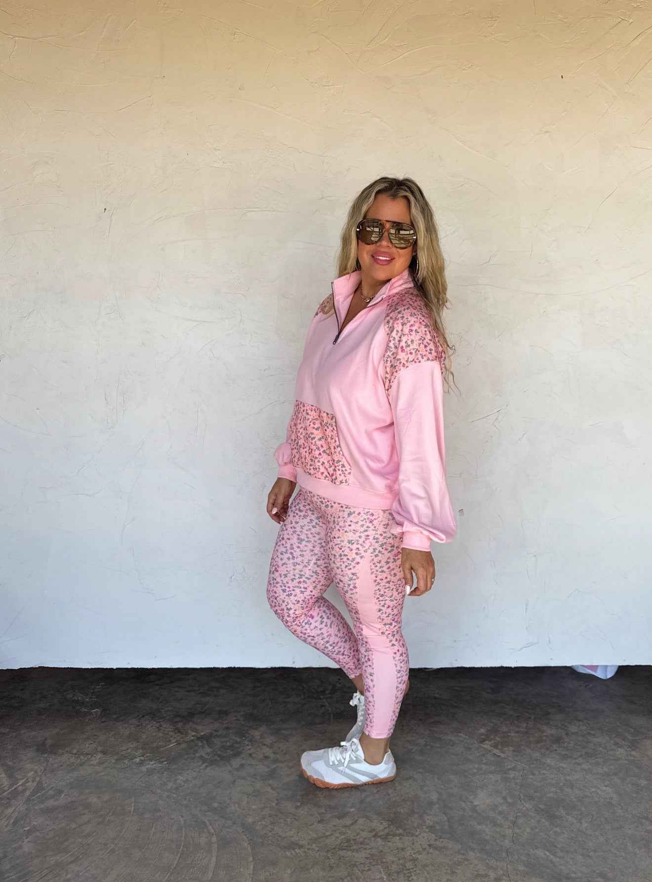 ON THE GO GINGHAM LEGGINGS