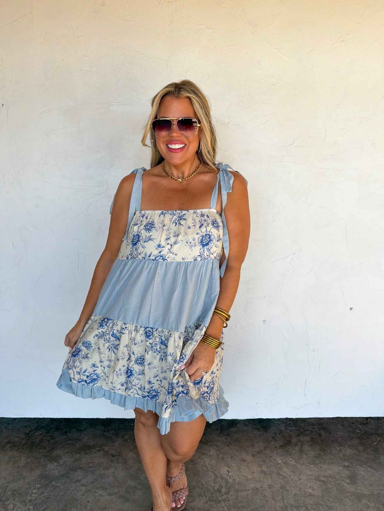 GARDEN PARTY FLORAL DRESS