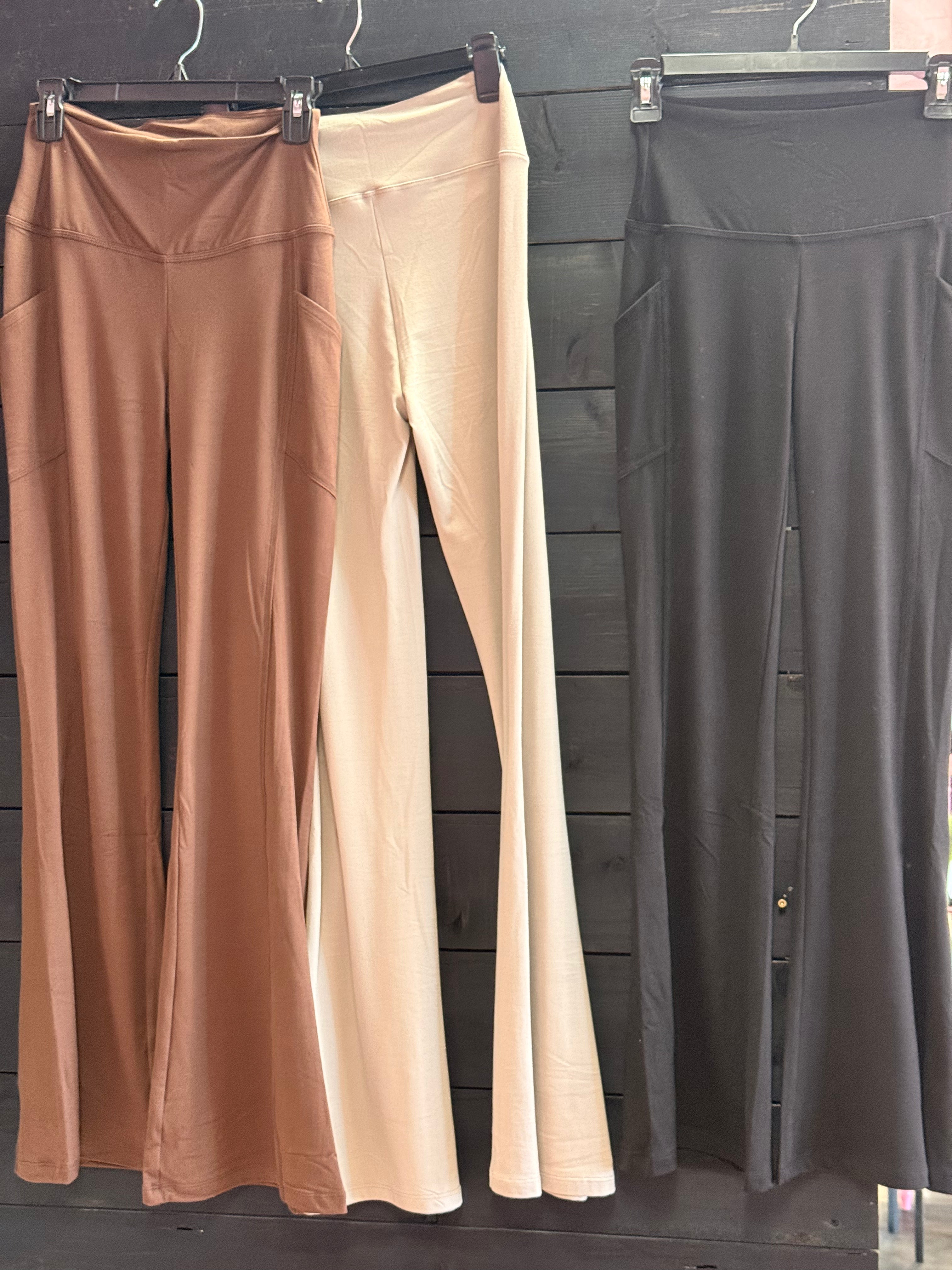 OH SO SOFT FLARED LEGGINS