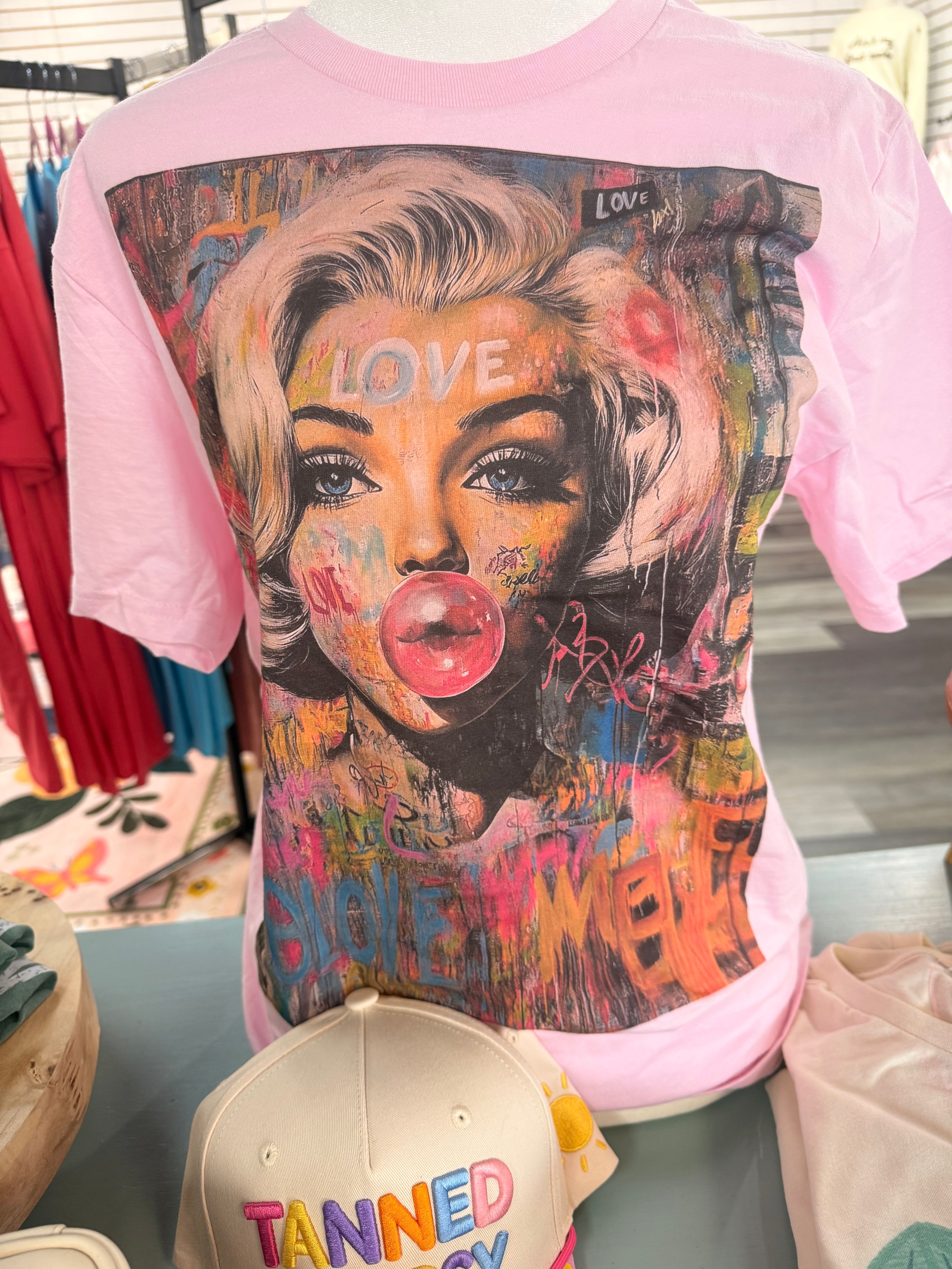 MARILYN SPRAY PAINT TEE