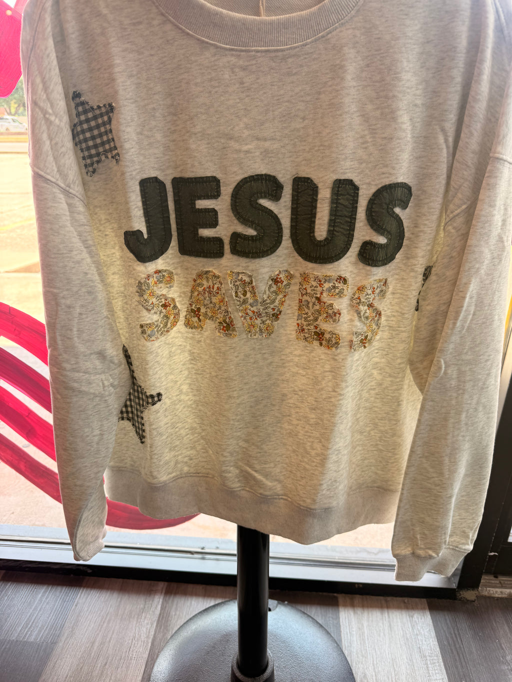 LONG SLEEVE JESUS SAVES