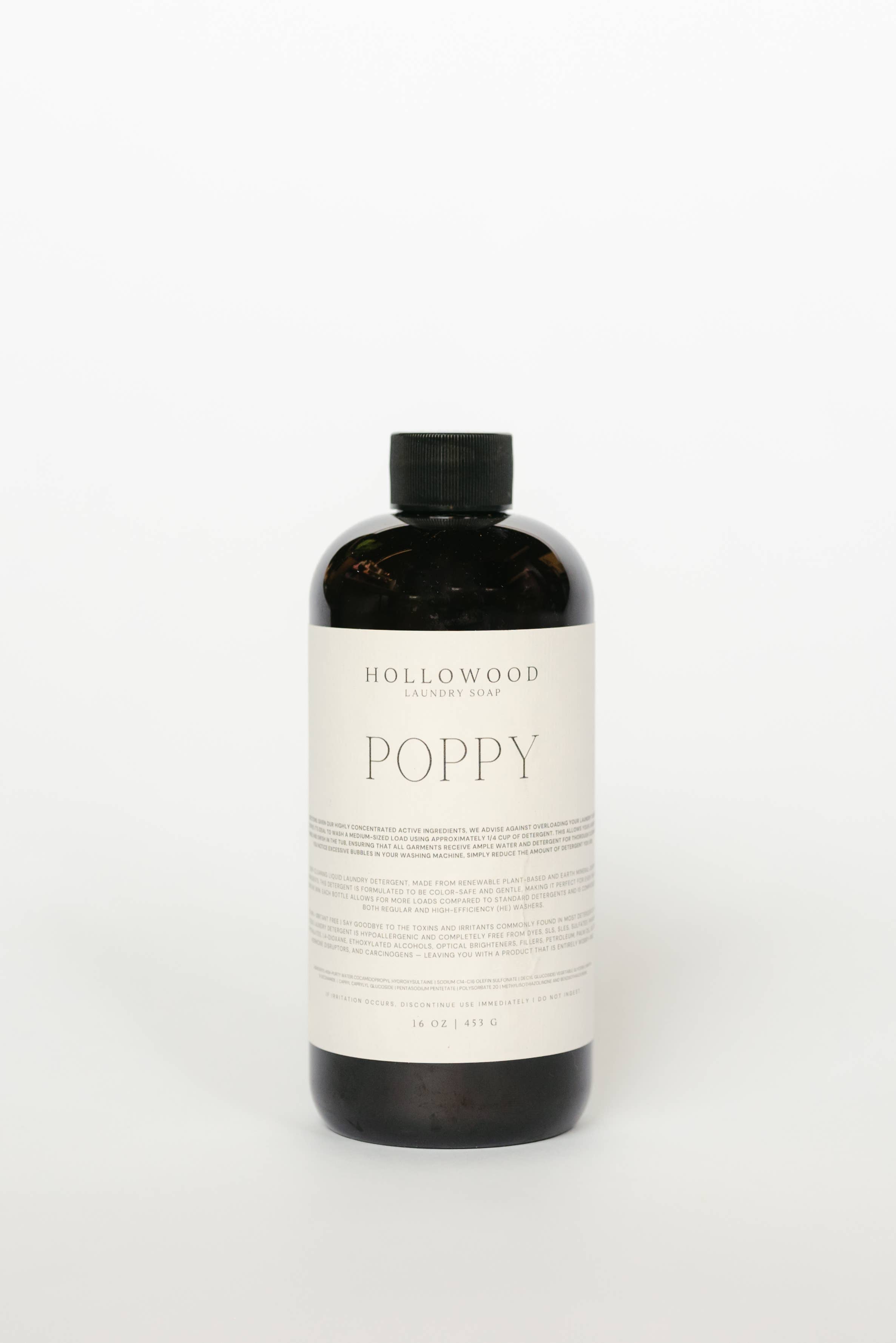 Poppy Luxury liquid laundry Detergent