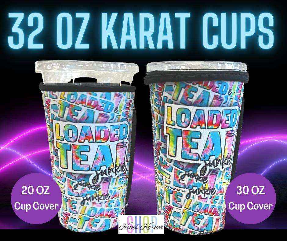 20 OZ SCRUB LIFE Nurse Insulated Cup Cover Sip Sleeve Fits 20-32 OZ Cups