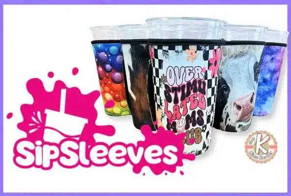 20 OZ SCRUB LIFE Nurse Insulated Cup Cover Sip Sleeve Fits 20-32 OZ Cups