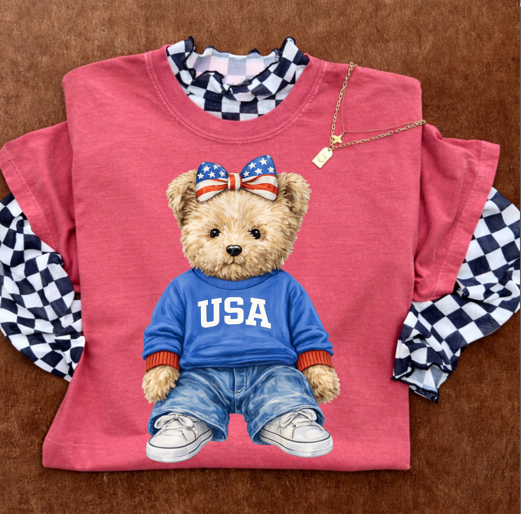 USA Bear T-Shirt