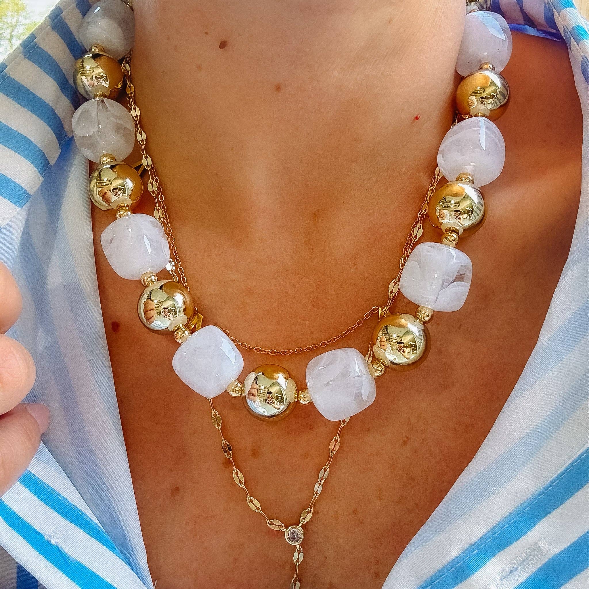 Easy Breezy Beaded Necklace