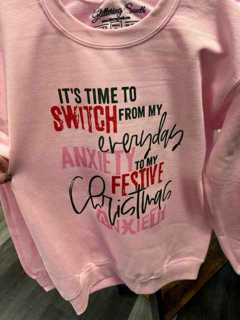 Christmas Anxiety Sweatshirt